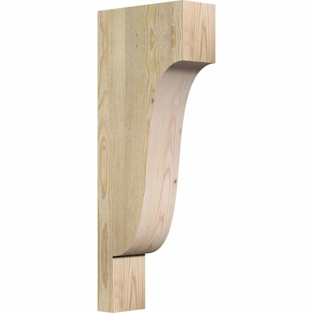 Ekena Millwork Newport Rough Sawn Corbel, Douglas Fir, 4"W x 10"D x 26"H COR04X10X26NEW00RDF
